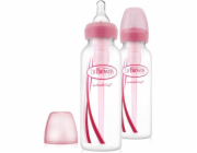 Dr Browns kojenecké lahvičky 250 ml, 2 kusy (000761)
