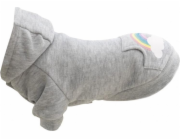 Trixie Rainbow Falls, mikina, pes, světle šedá, XXS: 21 cm