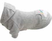 Trixie Rainbow Falls, mikina, pes, světle šedá, XS: 30 cm