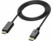 Aptel DisplayPort – kabel HDMI 1,8 m černý (4297-uniw)
