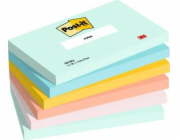 Post-It 3M Post-it® samolepicí papírky, BEACHSIDE, 76x127mm, 6x100 karet.