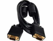 Art D-Sub (VGA) - D-Sub (VGA) kabel 5m černý (KABSVGA_M/M_5M_ALOEM3)