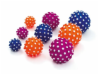 Karlie Hračka pro psy míček ježatý pískací latex průměr 6cm