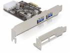 DeLOCK PCIe x1 karta pro 2x ext. USB 3.2 Gen 1, USB řadič