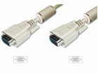 Digitus Připojovací kabel monitoru VGA, HD15 M/M, 5 m, 3C...