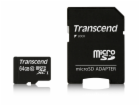 Transcend microSDXC         64GB Class 10 + SD adapter