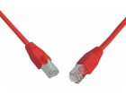 SOLARIX patch kabel CAT5E SFTP PVC 7m červený