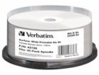 VERBATIM BD-R(25-pack)Blu-Ray/spindle/6x/25GB/Printable/N...