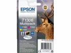EPSON ink Multipack 3-colours "Jelen" T1306 DURABrite Ult...