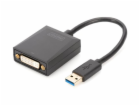 DIGITUS DA-70842 Graphic Adapter DVI to USB 3.0 1080p FHD , aluminium
