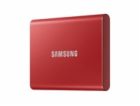 Samsung Portable SSD T7 2000 GB Červená