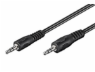 Kabel propojovací audio Jack 3,5(M) - Jack 3,5(M), 5m