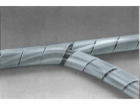 Páska spirálová k organizaci kabeláže 8-60mm 10m ČIRÁ