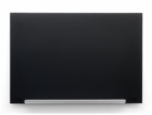 NOBO Skleněná tabule Diamond glass 126x71,1 cm, black