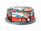 1x25 Philips DVD+R 8,5GB DL 8x IW SP