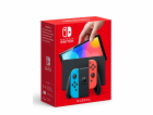 Herní konzole Nintendo Switch, Neon Red&Blue Joy-Con (OLED)