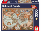 Schmidt Games Puzzle Starožitná mapa světa