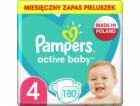 Pampers Active Baby Monthly Pack Boy/Girl 4 180 pc(s)