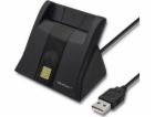 Čtečka ID karet Qoltec Smart Chip | USB 2.0 | Plug Play 5...