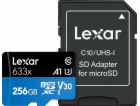 Lexar 256GB, LSDMI256BB633A, microSDXC, 633x Class 10
