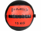 Cvičební míč HMS Wall Ball 15kg červený (17-41-030)