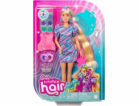 Barbie Totally Hair Puppe (blond) im Sternen-Print Kleid