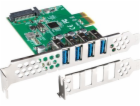 Lanberg PCE-US3-004 karta/adaptér rozhraní Interní USB 3....