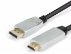 Montis Kabel DisplayPort v1.4 – HDMI v2.0 MT040 1.8 m Bla...