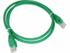 U/UTP Cat.6 PVC Patch Cord 0.25m green ALANTEC