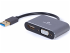 Gembird A-USB3-HDMIVGA-01