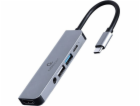 Gembird A-CM-COMBO5-02 USB Type-C 5-in-1 multi-port adapt...
