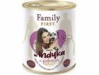 FAMILY FIRST Adult Beef with carrots - Wet dog food - 800 g