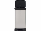 Odpadkový koš Curver Deco Bin 50 l stříbrný
