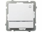 Ospel Bell Button Sonata 10AX IP20 bílá (LP-6R/m/00)