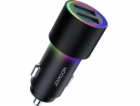 Nabíječka do auta Joyroom JR-CL10, 2x USB, 4,8 A (černá)