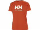 Dámské tričko Helly Hansen v tričku HH Logo 34112_179, Or...
