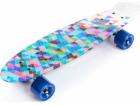 Meteor Skateboard Vícebarevný geometrický skateboard