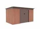 Zahradní domek G21 GRAH 700 - 340 x 206 cm, hnědý