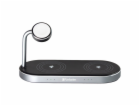 Verbatim WCS-03 Aluminium 3-in-1 Qi MFi Dual WiFi+Apple W...