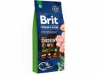 Brit Premium by Nature Adult XL 15kg granule pro psy