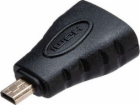 AKASA adaptér HDMI Female na Micro HDMI Male, UHD 4K@60Hz