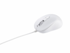 ASUS MU101C/ Kancelářská/ Optická/ Drátová USB/ Bílá