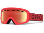 GIRO Goggles Rev Red Black Zoom (Amber Scarlet 41% S2 Len...