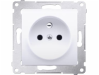 Kontaktní soket Single Plug Simon 54 16A IP20 White (DGZ1...