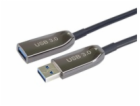 PremiumCord prodlužovací optický AOC kabel USB 3.0  A/Mal...