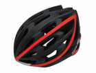 SAFE-TEC Chytrá helma/ TYR Black-Red S