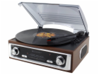 Soundmaster PL196H gramofon s rádiem / FM/FM-ST Radio / R...