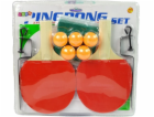 Ping Pong Set stolní tenisové palety Mesh 5 míčků
