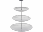 Etažér třípatrový porcelánový KO-628900230