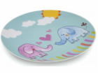 Talíř dětský mělký SLON porcelán